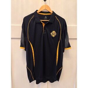 Mens Belmont Baseball Australia Dri Fit Button Down Golf Polo Shirt Size XL
